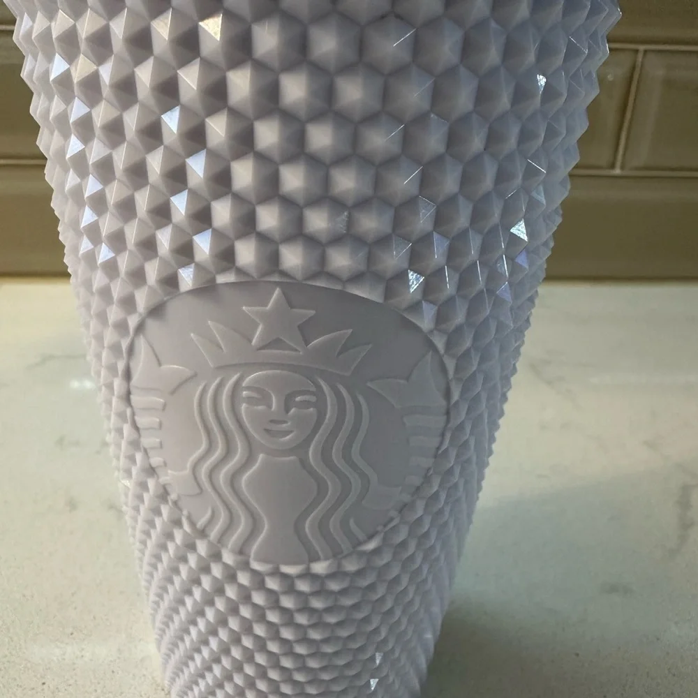 Starbucks White‎ Studded Tumbler 16 oz - Spring  2024